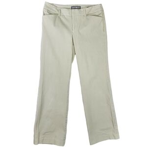 Eddie Bauer Womens Slightly Curvy Fit Khaki Pants - Size 6
